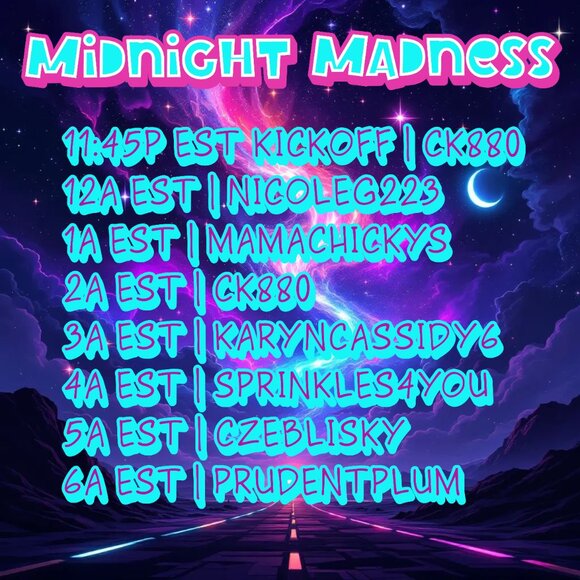 Midnight Madness Train 11/1 Shop ALL NIGHT LONG! - Picture 2 of 10